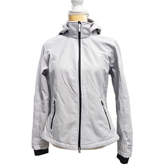 Free Country Aeris II Super Softshell Jacket, Gray, Size Medium - Picture 6 of 15